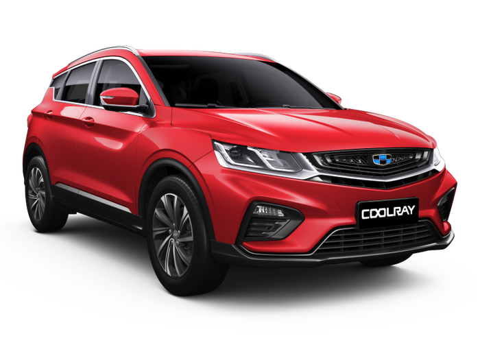 Geely Coolray Красный