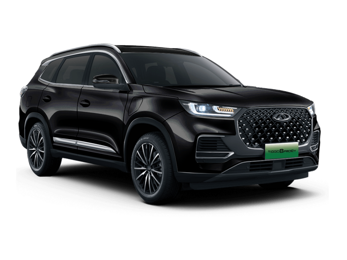 Chery Tiggo 8 PRO е+ Глубокий черный